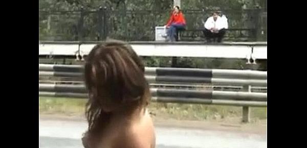  Katya Malina nude in public